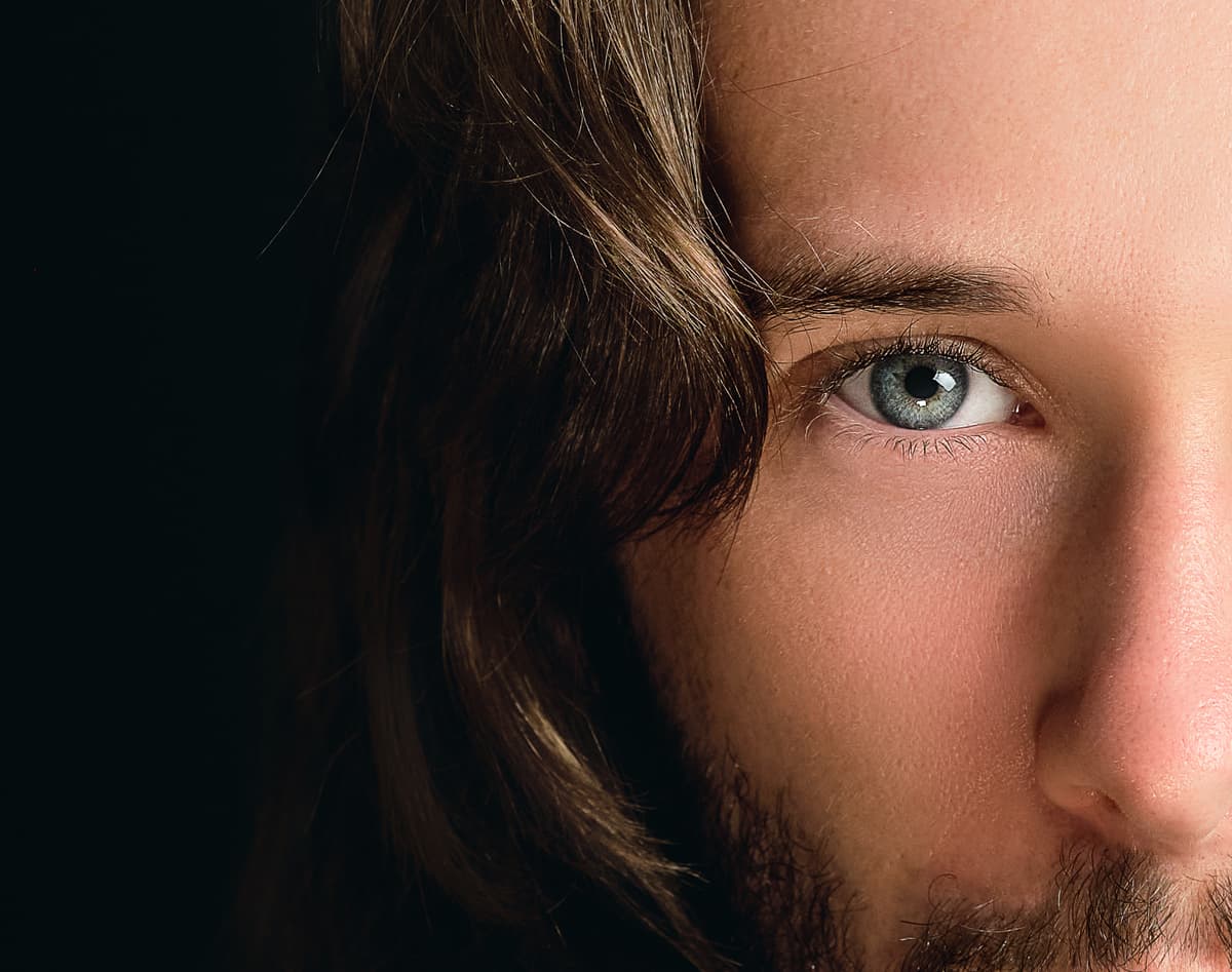 Jarred Cannon in the studio