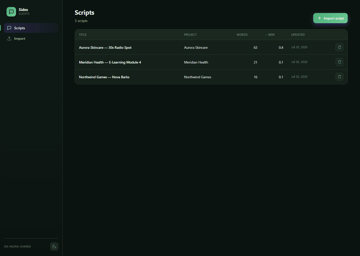 forest theme