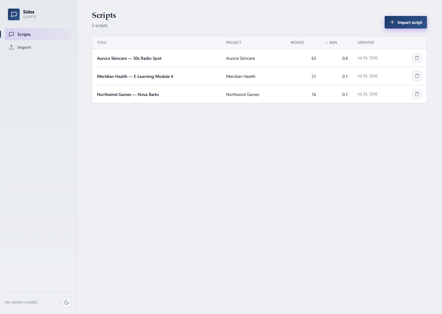 boardroom theme