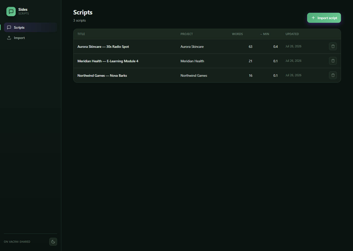 forest theme
