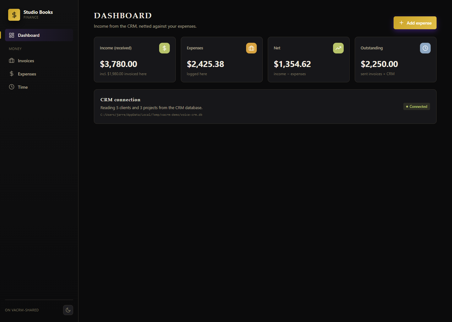 noir theme
